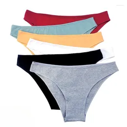 Women's Panties M-XXL Cotton Underwear Seamless For Women Low Rise Briefs Female Solid Colour Comfort Pantys Breathable Lingerie