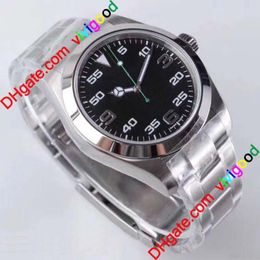 men watch AIRKING series 40MM sapphire mirror MASTER 116900 automatic mechanical movement high quality 316L stainless steel watchb3376