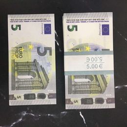 Whole Top Quality Prop Euro 10 20 50 100 Copy Toys Fake Notes Billet Movie Money That Looks Real Faux Billet Euros 20 Play Collection a268tDUNP