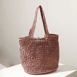 Shoulder Bags Straw bag large capacity one-soulder portable semicircular woven female seaside vacation beac smallH2421