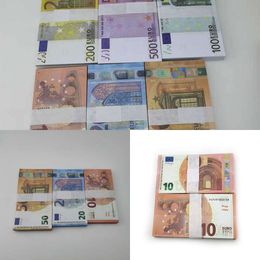 Party Supplies Movie Money Banknote 5 10 20 50 Dollar Euros Realistic Toy Bar Props Copy Currency Faux-billets 100 PCS/Pack high quality8ZKN7TBW