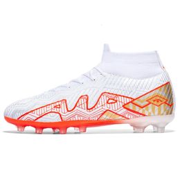 Football Boots TFFG Outdoor Training Soccer Shoes Men Women Adult Teenager Cleat Match Sneakers Breathable LowTop 240130