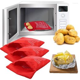 Baking Tools Microwave Oven Potato Cooker Bag Baked Cooking Quick Fast Kitchen Accessories