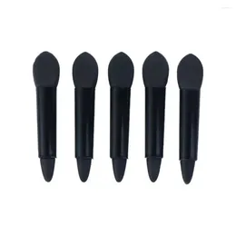 Makeup Brushes 10Pcs Portable Soft Beauty Tool Silicone Lipstick Brush Lip Mask Concealer Double-ended