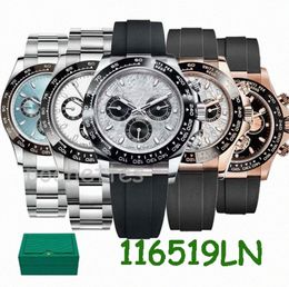 Uhren hochwertige Herren Uhr Watch 116500 Designer 40 mm automatisch Bewegung wasserdicht mit Green Box B347#