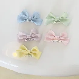 Dog Apparel Handmade Mini Fragmented Hair Pet BB Clip Bow Jewellery Cat Headwear Yorkshire Marquis Teddy Cute