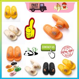 Designer platform New Little Bear Slipper sandal platform womans mens wear Light weight breathable super soft Summer heel outdoors beach Shoes