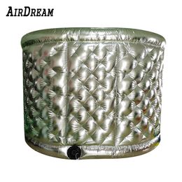 wholesale Silver White Diamond Pattern Oval Inflatable Photo Booth PhotoBooth Tent Enclosure with Inner air blower and LED light