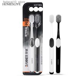 Toothbrush HOMESLIVE 12PCS Toothbrush Dental Beauty Health Accessories For Teeth Whitening Instrument Tongue Scraper Free Shipping Products Q240202