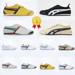 Mexico 66 Kill Yellow Canvas Series Black White Blue Red Men Women Low Beige Grass Green Birch Orange Cream Sports Sneaker