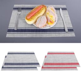 Mats & Pads 2Pcs Table Coasters Pad Mat Stand For Mugs Anti Slip Drink Insulated Placemats Kitchen Furniture Doily305V