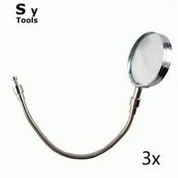 Other Knife Accessories 3X Magnifying Glass With Adjustable Aluminium Alloy Handle For Sharpener