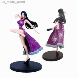 Action Toy Figures 20cm One Piece Figure Boa Hancock Anime Action Figure Sexy Girl Statue PVC Model Collection Decoration Children Christmas Gifts