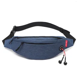 Waist Bags TINYAT Men Bag Pack Purse Casual Large Phone Belt Pouch Women's Canvas Travel Fanny Banana Hip 4 Pockets