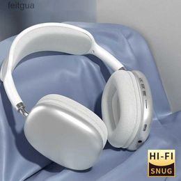 Cell Phone Earphones P9 Wireless Bluetooth Headphones With Mic Noise Cancelling Headsets Stereo Sound Earphones Sports Gaming Headphones Supports TF YQ240202