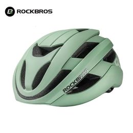 Rockbros Ultralight Bisiklet Kaskı Bisiklet Güvenliği Yarış Yolu Bisiklet Kaskları MTB Scooter Caps Motosiklet Kapağı 240131