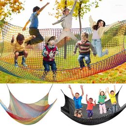 Camp Furniture 1m 3m Colour Playground Play Safety Net Outdoor Climbing Anti Fall NetChildrens Obstacle Course Double Layers Backyard Saftey