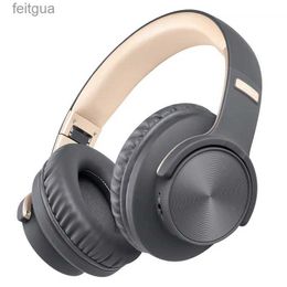 Cell Phone Earphones Picun B8 Wireless Headphones Bluetooth 5.0 Headset 40H Play time Touch Control Over Ear Earphone with Mic TF Stereo Headset for YQ240202