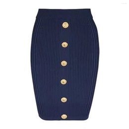 Skirts Spot 2024 Summer And Autumn Foreign Trade Products Thin Short Fashionable Knitted Skirt Temperament Commuter Women