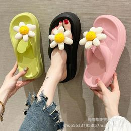 Slippers Summer Candy Colour Flip Flops Women Cute Soft Sole Eva Beach Fashion Sandals House Bathroom Non-Slip Shoes Slides