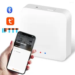 Smart Home Control Tuya Zigbee Gateway HUB Wireless Bridge Bluetooth-compatible Life APP Remote Work With Alexa Google