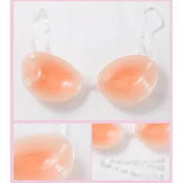 Bras Silicone Bra Invisible Push Up Sexy Strapless Stealth Adhesive Backless Breast Enhancer For Women Sticky Wedding Bikini