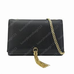 Women messenger bags handbags women famous brands designer shoulder bag ladies clutch purses and handbags black gold chain tote bo262I