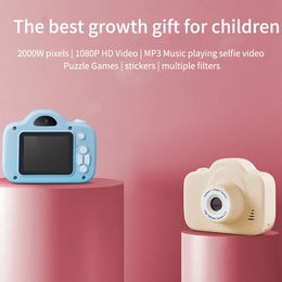 A 20 Megapixel A3 Childrens Camera Mini Slr Cartoon Toy Digital With 32g Memory Card And Reader 240131