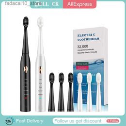 Toothbrush WDD-A59 Electric Toothbrush Sonic USB Fast Charging Electric Rechargeable Teeth Replacement Head Delivery Within 24 Hours Q240202