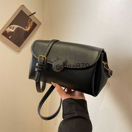 Shoulder Bags Small Bag 2023 New Autumn/Winter Womens Bag Popular and Niche Design Crossbody Bag Premium Small Square BagH2422