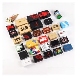 Wholesale Designer Mini Sneaker Keychain Shoe Box Key Chain Cardboard Gift Model Keychains Packaging Jewellery Drop Delivery Dhims