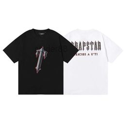 Trapstar Mens t Shirts Designers Mens Womens t Shirts Fashion Street Tide Letter Printing Cotton Polo Sports Trapstar Tees Infrared MYQD