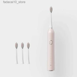 Toothbrush Magnetic Levitation Ultrasonic Intelligent Waterproof Automatic Soft Hair Adult Household Toothbrush Teeth Whitening Artefact Q240202