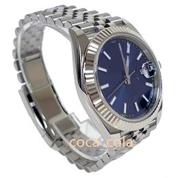 luxury men Wristwatch Japan Mechanical Automatic new Bracelet Stainless Steel sapphire waterproof Mens Watch Datejust 126334 Jubilee Steel Bezel 41mm Blue Index