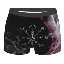 Underpants Veldgismagn Edgy Viking Runes Abstract Men Underwear Boxer Briefs Shorts Panties Printed Breathable For Homme S-XXL