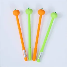 Creative Cute Pumpkin Gel Pen Student 0.5mm Black Needle Refill Learning Office Stationery Supplies