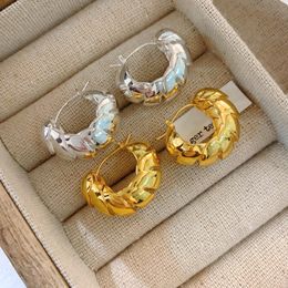 Charm Ocean Series Style Conch Shape Circle Earring Buckle Female Design Personality Fashionable High Sense Drop Delivery Otktb