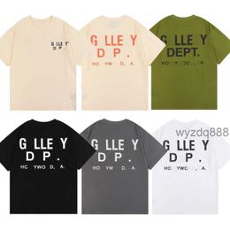 Classic Gally Tees Fashion t Shirts Mens Women Designer T-shirts Depts Cottons White Shirt Dept 3Q1Q