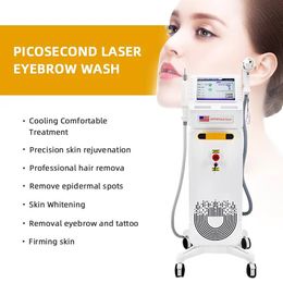 2 In 1 ice 808nm laser diode depilacion hair removal machine titanium 808 diode laser depiladora laser Nd yag tattoo removal device