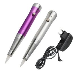 Eyebrow Tattoo Pen Permanent Makeup Machine RCA Connector Rotary Tattoo Pen For Body Art240129