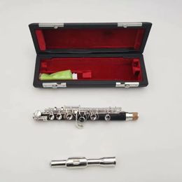 Student Piccolo 32 Bakelite Silver-plated Headjoint Keys With E Mechanism Instrument Bakelite Piccolos Flute C Keys