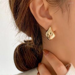 Stud Earrings TIOWIOS 2024 Irregular Personality Metal Ladies Unique Temperament Design Sense Advanced Daily Work For Women