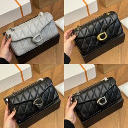 Luxury designer bag quilted tabby bag womens designer bag mens soft leather pillow evening bag simple metal chain white shoulder bag lady sac luxe xb129