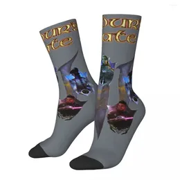 Men's Socks Novelty Women Men Game Baldur's Gate Accessories Cute Classic Characters Sport All Season