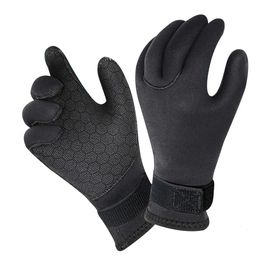 Men Neoprene Swimming Snorkelling Gloves Non Slip Warm Diving Winter Swim Waterproof Mittens 240131