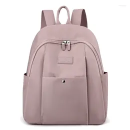 School Bags Fashion Multi Pockets Female Travel Backpack Pretty Style Girls Shopping High Quality Fabric SAC