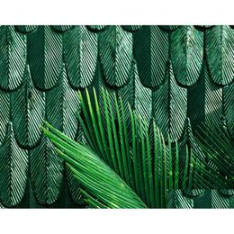 Tiles Dark Green Peacock Feather Brick Kitchen Bathroom Wall Tile Background Tiles Art Drop Delivery Home Garden Building Supplies Til Dhtzv