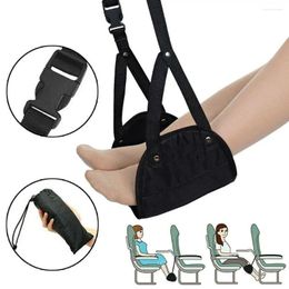 Camp Furniture Portable Travel Airplane Relieve Fatigue Leg Hammock Foot Hanger Hanging Footrest