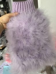 Dog Apparel Designer Clothes Luxury Fur Sweater Pink Blue Purple High Quality Warm Knitwear For Puppy Hairless Cats Fashion Cat