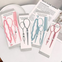 Hair Accessories 2/4Pc Multi-style Women Child Set Braid Tool Plastic Pull Needle Fashion DIY Braiding Tools